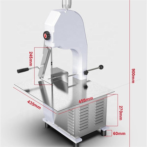 Máquina Cortadora de Huesos y Carne Congelada Industrial, Sierra Eléctrica para Huesos, Cortadora de Carne para Carnicería, 35 kg, 1 Año de Garantía para Restaurantes - Product Image 3