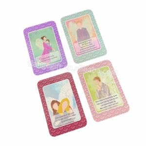 ガイドブック付きエンジェルスタロットOracleカードからのカスタム光沢ラミネーションデイリーガイダンス - Product Image 4