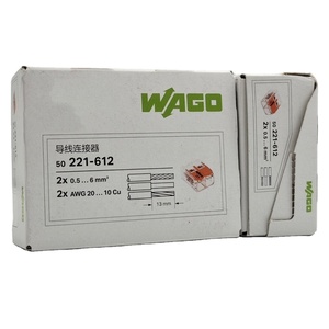 ตัวเชื่อมต่อสายไฟแบบประกบ Wagos <span class=keywords><strong>221</strong></span>-<span class=keywords><strong>612</strong></span> ขนาด 6 มม.² พร้อมคันโยก <span class=keywords><strong>221</strong></span>-<span class=keywords><strong>612</strong></span> 450V 41A 6 มม. ตัวเชื่อมต่อสายไฟแบบเร็ว <span class=keywords><strong>221</strong></span> <span class=keywords><strong>612</strong></span> - Product Image 6