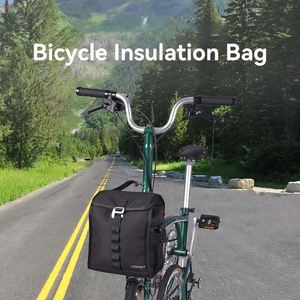 Bolsa de Manillar para Bicicleta Oxford, Plegable, Ligera, Impermeable, Accesorios para Ciclismo, Bolsa Delantera para Bicicleta, Fábrica con Certificación BSCI - Product Image 3