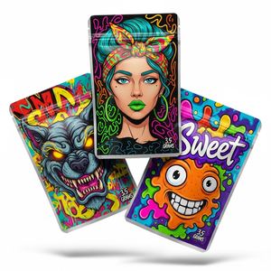 Custom Printed 1g 3.5g 7g 14g 28g Soft Touch Small Zip Lock Smell Proof Mylar <b>Bags</b> Food Grade - Product Image 1