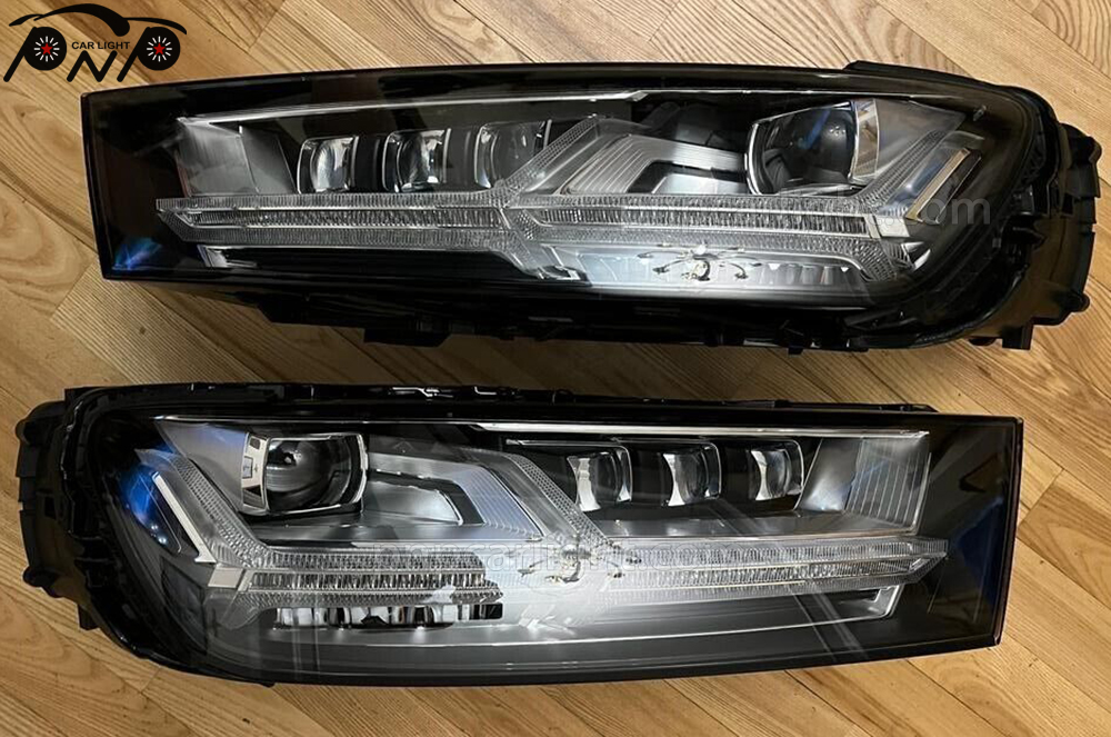 アウディ Q7 4MB 4MG マトリックスビーム右ライト 4M0941784D Genuine AUDI Q7 4MB 4MG Led Headlight With Laser Main Beam