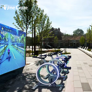 Nouveau simulateur de vélo d'exercice dynamique VR/AR avec système de projection interactif pour les lieux de divertissement sportif en intérieur - Product Image 3