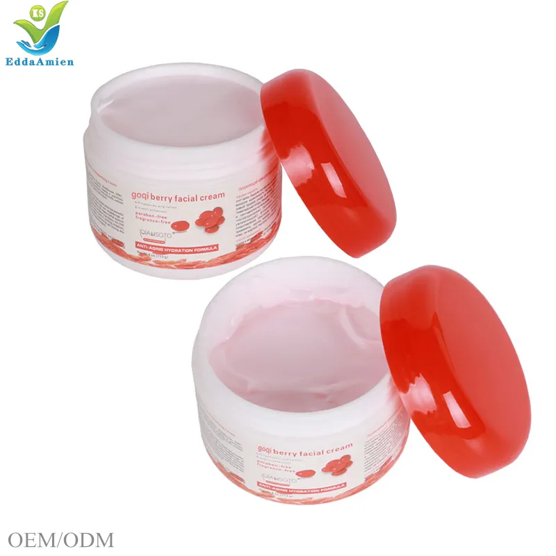 Goqi-crema Facial hidratante, crema Facial blanqueadora antienvejecimiento, de marca privada