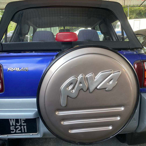 Cubierta de <span class=keywords><strong>rueda</strong></span> de bolsa de neumático de <span class=keywords><strong>repuesto</strong></span> de coche de alta calidad para TOYOTA <span class=keywords><strong>RAV4</strong></span> 1998-2000 cubierta de neumático de coche extremadamente duradera - Product Image 2