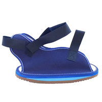 Botte de marche de chaussure de gypse fixe chirurgicale Botte moulée en plâtre à bout ouvert médical
