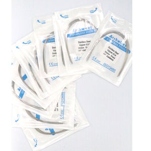 ลวดทันตกรรมแบบกลมหรือสี่เหลี่ยมลวดโค้งสแตนเลสสำหรับจัดฟันลวดจัดฟัน - Product Image 2