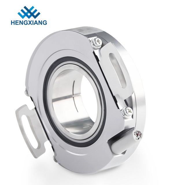 HENGXIANG K66 Rotary Encoder 66mm External Diameter 30mm Hollow Shaft 10000/8 PPR 5V BLDC Incremental Encoder IP50 Protection