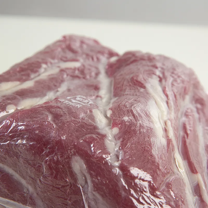 Heat shrinable film co-extrusion film for meat beef