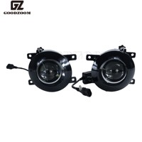 GOODZOOM Objectif de projecteur Bi Led 3 pouces 3.0 Feux de brouillard Feux de croisement Feux de brouillard Bi-led Car Lens Lamps Foglamp Biled for Ra V4