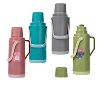 Thermos à vide avec rétention de chaleur 24h, sans BPA, en plastique, pour l'Afrique