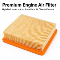 Mesin Mobil Pabrik untuk Geely OEM 1016014789 Chrysler JEEP 04861688AA Filter Udara Elelment Air Intake Serat Karbon untuk Bmw 320i