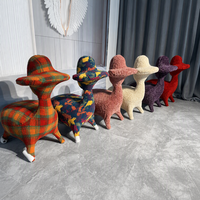 Fauteuil d'appoint moderne et créatif en forme d'animal, chaise de jeu individuelle, tabouret paresseux pour salon, chambre à coucher, chambre d'enfant