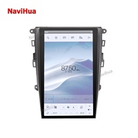 Lecteur DVD GPS Android 12,1 pouces Navihua pour voiture, style Tesla, pour Ford Mondeo Fusion 2013 2014 2015 2016 2017