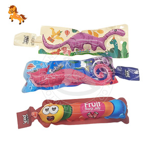 Caramelos de Gelatina con Sabor a Fruta en Forma de Oruga, Pudín Suave con Forma de Animal para Niños, Recuerdos de Fiesta de Cumpleaños - Product Image 2