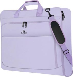 Free sample Custom Large Black PU Waterproof Hanging Suit Luggage <b>Bag</b> Portable Business Storage Tote for <b>Travel</b> <b>Garment</b> Storage - Product Image 2