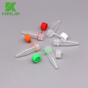 Tube d'échantillonnage PP de 1,5 ml, tube à centrifuger avec couvercles colorés, pour stocker des réactifs utilisés comme kits de test - Product Image 4