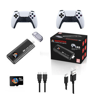 X6 Puissant bâton de jeu sans fil fourni en usine 64 Go avec plus de 39000 <span class=keywords><strong>jeux</strong></span> 15 émulateur 4K affichage contrôleur de jeu vidéo - Product Image 2