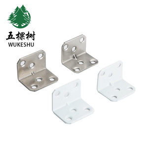 Équerres d'angle Wukeshu à 90 degrés, taille 3520, 6 trous, nickelées, pour meubles et accessoires de quincaillerie - Product Image 5