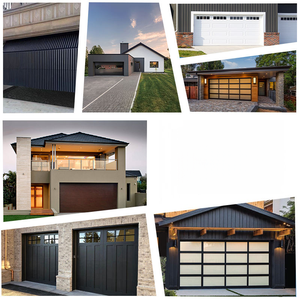 Hiện đại ColorBond thép mạ kẽm cách nhiệt Windows điện Powered Side mở cắt biệt thự hoàn thành cửa nhà để xe - Product Image 3