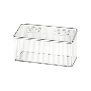 Bathroom <b>Wall</b> Mounted Storage Box Rectangular No Lid Cosmetic Organizer For Toilet And <b>Desk</b> Use - Product Image 5