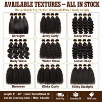 Extensions de Cheveux Humains Vierge Vietnamiens Naturels Ondulés Blond 613, 22-24 Pouces, Mèches Blanches, Vente en Gros