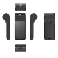 Terminal de point de vente portable Machine de traitement de données portable Appareil mobile Android avec imprimante pour la vente au détail et la logistique