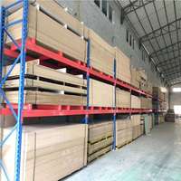Étagère de stockage de palettes lourdes pour entrepôt, en acier thermolaqué bleu et orange, pour entrepôt logistique