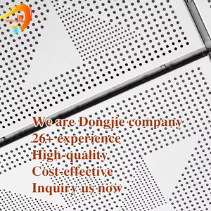 Customizable Ceiling Metal <strong>Wire</strong> <strong>Mesh</strong> <strong>Various</strong> Hole Types with Perforated Design - Product Image 1