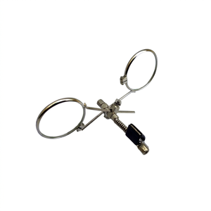 Loupe grossissante irrégulière en acier inoxydable nickelé SUNTOOLS/STIPL 329B (Punjab) pour la fabrication d'échantillons, le test de gemmes et la bijouterie - Product Image 1