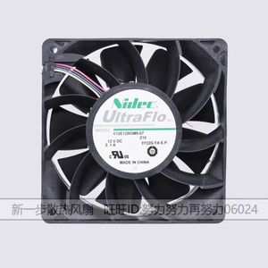 Ventilateur de refroidissement à haut débit d'air Nidec UltraFlo 120 mm 12 V 2,1 A pour processeur - Product Image 1