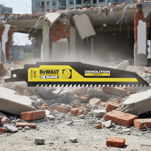 Hoja de sierra recíproca DeWalt de 6 TPI de carburo para demolición - Product Image 3