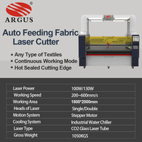 ARGUS Machine de découpe laser CO2 haute qualité Grande caméra CCD Vision Sportswear Tissu Top Laser