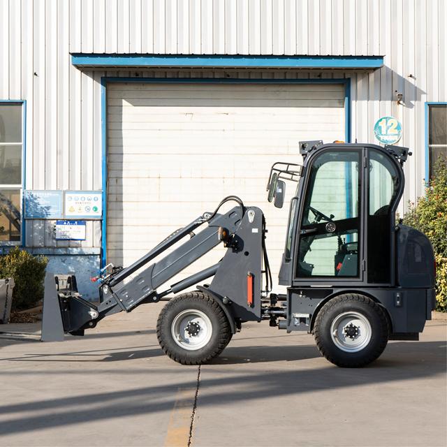New 4X4 Wheel Loader Ce Euro 5 Epa Engine Good Efficient Electric Loader with Telescopic Loader Good Sale