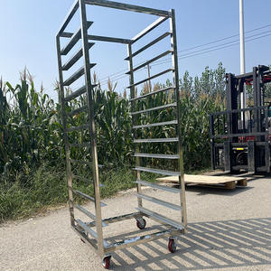 Chariot de refroidissement multi-niveaux en acier inoxydable pour fours, idéal pour les cuisines commerciales et les restaurants - Product Image 3