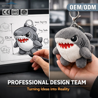 Porte-clés en peluche requin personnalisé 13 cm 2026 – Fabricant B2B OEM ODM, conception, échantillonnage, production en série, fournisseur de cadeaux certifié qualité