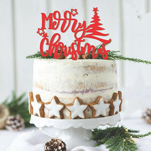 Decorazioni per Torte in Acrilico a Forma di Babbo Natale, Topper per Cupcake, Decorazioni per Torte Natalizie, Accessori per Feste di Natale - Product Image 4