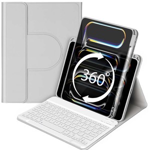 Staccabile a 360° °   Custodia con Tastiera Magnetica Rotante per Wei MatePadPro -<span class=keywords><strong>11</strong></span> pollici 2022-2024, Protezione e Ricarica <span class=keywords><strong>Tablet</strong></span> - Product Image 4