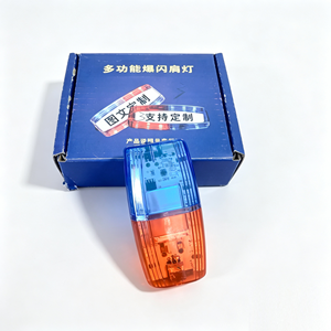 Luz de Hombro Recargable de Larga Duración <span class=keywords><strong>con</strong></span> Destello Rojo y Azul para Advertencia de Tráfico - Product Image 1