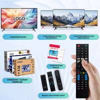 TV Pintar Android WiFi 8K QLED OLED LED Ultra HD 4K Ukuran Kustom Tanpa Bingkai OEM 43,50,55,60,65,70,75,85,100 Inci