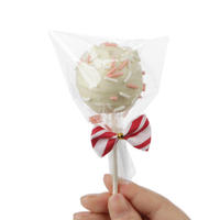 Película Transparente de PET/PVC de 23 Micras para Envolver Dulces, Envoltura para Paletas de Caramelo/Chocolate