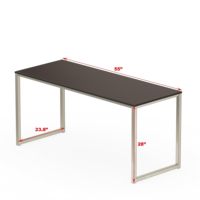 Mobilier de bureau moderne et simple personnalisable de 48 pouces bureau d'ordinateur d'angle au design dernier cri avec fonction réglable
