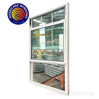 Fenêtre élévatrice en aluminium avec cloison intégrée, électrique, certifiée NOA Miami Dade, fournisseur sur mesure pour cuisine