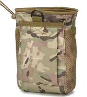 Pochette de rangement personnalisée en nylon maillé élastique vert, résistante et recyclable, avec cordon de serrage, pour articles divers, pour activités de plein air et d'escalade