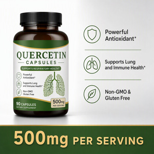 Cápsulas de quercetina personalizadas OEM de marca propia que protegen los pulmones, hidratan y reparan la barrera pulmonar - Product Image 2