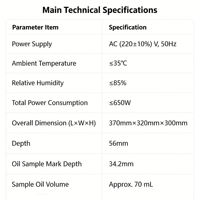 Testeur numérique de point d'éclair fermé SYD-261, conforme à la norme SH/T 0315 pour les industries pétrolières, chimiques et électriques