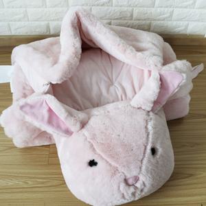 Sac de couchage pour enfants et bébés en peluche douce et chaude avec motif de lapin - Product Image 3