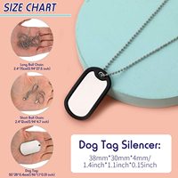 Plaques d'identification pour chien en acier inoxydable, accessoires de costume d'Halloween, gravées et abrégées