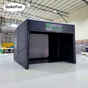 फैक्टरी थोक मूल्य उच्च गुणवत्ता वाले मोबाइल इनफ्लैटेबल गोल्फ सिम्युलेटर उत्तंबू स्थापित करने के लिए आसान - Product Image 1