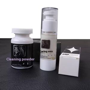 Omi Li <span class=keywords><strong>Snooker</strong></span> Billard Billard Huit Queue Entretien Cire Noir Cuir Tige Avant Membre Nettoyage Anti-Crack Queue Entretien Poudre - Product Image 1